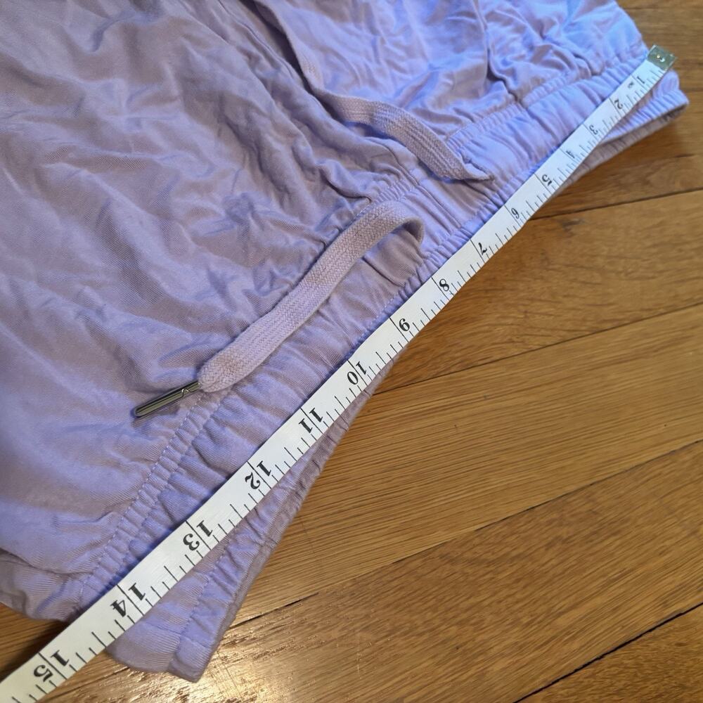 COMFRT Women’s Light Purple Pajama Shirts Lounge Made In USA Stain Travel Large - Picture 5 of 8